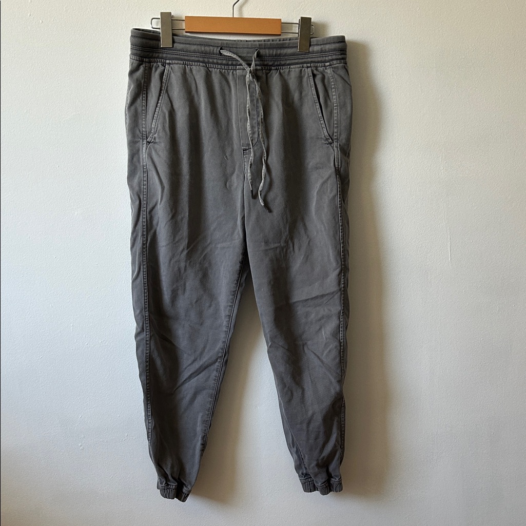 Women's Gap Gray Drawstring Pants Size M